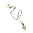 thumbnail image 4 of Collar con dije de oro laminado letra brillos Y, 4 of 6
