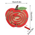 thumbnail image 3 of Iumwxz Magnetic Maze Toys Wooden Game Toy Wooden Intellectual Puzzle Board Toys Christmas Gifts home decor christmas clearance outdoors indoor, 3 of 3