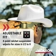 thumbnail image 4 of Casco de seguridad Jackson Safety Cowboy, casco de ala completa, 4 of 9