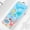 Blue, variant on Bath Mat For Tub Non Slip 40 X 16 Inch Extra Long Bathtub Duck Print Shower Safety Anti With Suction Cups And Drain Holes Machine Washable