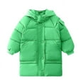 thumbnail image 2 of YunPes Girls Winter Coats Size 10 12 Heavyweight Windproof Warm Hooded Puffer Jacket Kids Trendy Quilted Padded Down Jackets Girl Jackets 8, 2 of 9