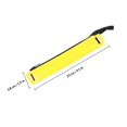thumbnail image 2 of HEALEEP 1Ud Funda Para Stylus Con Cremallera Y Banda Elástica En Cuero Amarillo, 2 of 8