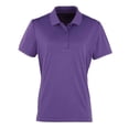 thumbnail image 1 of Premier Polo Coolchecker pour Femmes, 1 of 4