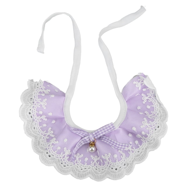 Cat Lace Bib Pet Lace Bib Cat Saliva Towel Pet Saliva Towel Cat Lace Scarf Breathable Soft And Comfortable Cute Lace Princess Pet Saliva Towel For Small Medium Cats Dogs
