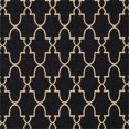 thumbnail image 2 of Safavieh Courtyard 2'4" X 14' Power Loomed Rug in Black and Beige, 2 of 3