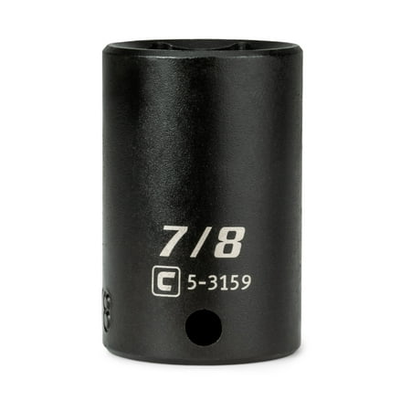 UPC: 0886352531597 | Capri Tools 3/8 in. Drive 7/8 in. Semi-Deep Impact Socket