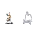 thumbnail image 1 of Colección De Figuras De Payasos Pensadores. Adorno único Para Escritorio, Centro De Mesa, Vitrina, Comedor, Sala De Estar. Ideal Como Regalo., 1 of 8