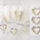 thumbnail image 4 of Uñas de corazón, suministros de decoración de diseño de uñas DIY para niñas y mujeres, 4 of 5