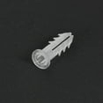 thumbnail image 4 of Unique Bargains 6X26mm Plastic Expansion Pipe Column Concrete Anchor Wall Plug Frame Fixings Tube Translucent 100 pcs, 4 of 4