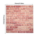 thumbnail image 2 of New PE Foam 3D DIY Wall Decor Embossed Brick Stone Color tile splicing, 2 of 2