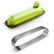 thumbnail image 2 of 8 Pcs Oval French Dessert Mousse Fruit Pie Tart Ring Quiche Cake Mold, 2 of 5