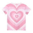 thumbnail image 4 of hengsof Kids Tie Dye Shirts for Boys Girls Outfit Clothes Children Short Sleeve Tees Tie-Dye T Shirt 3-14 Years, 4 of 6