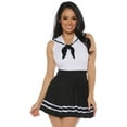 thumbnail image 2 of UNDERWRAPS Sexy Sailor Skirt Set - Sailor Anime Pleated Skirt and Collar with Attached Tie, Sexy Halloween Costume for Women, 2 of 2