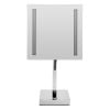 thumbnail image 6 of ALFI brand ABM8FLED-PC Polished Chrome Tabletop Square 8" 5x Magnifying Cosmetic Mirror with Light, 6 of 11