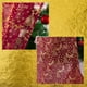 thumbnail image 5 of Cortina de ducha corta con sombreado navideño, bordada, para cafetería, decoración navideña, 5 of 5