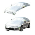 thumbnail image 2 of JoyMoreHome Half Car Cover,Waterproof Windshield & Windows Cover for Outdoor All-Season Use, Fit for Car, 2 of 5