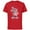 Red, variant on Disney Mickey Mouse Red White Blue Tie Dye - Short Sleeve Cotton T-Shirt for Adults - Customized-Natural