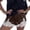 Brown, variant on Uobin Women Satin Silk Lace Shorts Polka Dot Shorts Low Rise Micro Mini Short Y2k Going Out Pettipants Bottoms