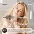 thumbnail image 2 of czcpp-SilentNest Pro Bouchons d'Oreilles Antibruit – jusqu'à 50dB Réduction de Bruit Améliorée, Protection Auditive Bouchons d'Oreilles pour Sommeil & Sensibilité au Bruit / 10 Embouts d'Oreille & Étui Portable Premium, 2 of 4