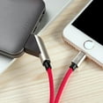 thumbnail image 3 of Universal Fast Charge 6Ft 2.4Amp Angled Fabric Type-C USB Cable, 3 of 4