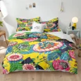 thumbnail image 4 of 2024 Bohemian Mandala Duvet Cover Exotic Floral Bedding Set Ethnic Vintage Geometric Comforter Cover King Full For Kids Teen Adults, 4 of 6