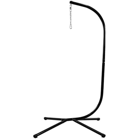 Hammock Stand Heavy Duty Steel - Outdoor Indoor Universal Haning Stand Only for Hammock Chairs, Sensory Swings & Egg Chairs,Supports Up to 350 lbs$$Garden & Patio