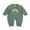 Green, variant on Bagilaanoe Newborn Baby Girl Knit Jumpsuit Rainbow Print Long Sleeve Bodysuit 1M 3M 6M 9M 12M Infant Fall Winter One Piece Romper