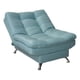 thumbnail image 5 of Sillón Individual Moderno Ocasional Reclinable 3 posiciones NORVAL estructura de madera patas metálicas tela de Lino, 5 of 9