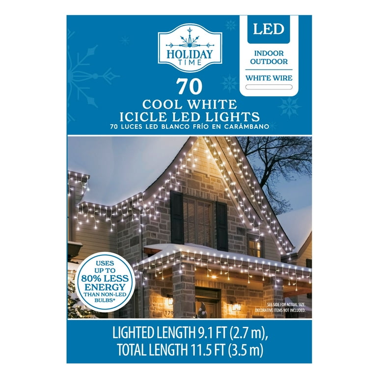 60 Cool White And Blue LED Random Twinkle Holiday, 53 OFF