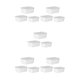 thumbnail image 1 of Recipiente de plástico de alimentaria Yuarrent con tapa transparente Seguridad y frescura Apto para microondas Blanco 3 piezas, 1 of 6