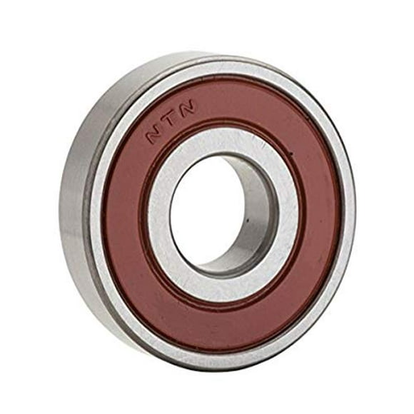 NTN Bearing 6205LB Single Row Deep Groove Radial Ball Bearing, Non-Contact, Normal Clearance, Steel Cage, 25 mm Bore ID, 52 mm OD, 15 mm Width, Single Seal