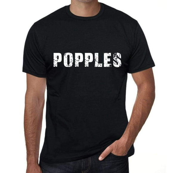 T-Shirt Graphique pour Hommes Popples Éco-Friendly Édition Limitée T-Shirt à Manches Courtes Anniversaire Vintage Cadeau Nouveauté