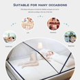 thumbnail image 3 of Pop-up Mosquito Net Outdoor,Large Space Bedroom Mosquito Net,Foldable Mosquito Net Tent,blue (190x 160x 80 cm), 3 of 5