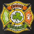 thumbnail image 3 of CafePress - Irish Brigade Women's Long Sleeve Dark T Shirt - Women's Long Sleeve Graphic Tee Casual Fit, 3 of 4