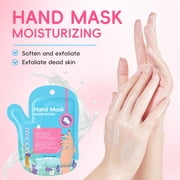 Mooyam Moisturizing Hand Mask with Avocado, Hydrating Hand Masks for Dry Cracked Hands, Dry Skin Moisturizer for Soft and Smooth Touch Hands - Men Women - 5 Pairs