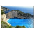 thumbnail image 1 of Beach Ocean Ceramic Tile Mural Kitchen Backsplash Bathroom Shower, 400113-L64, 1 of 3
