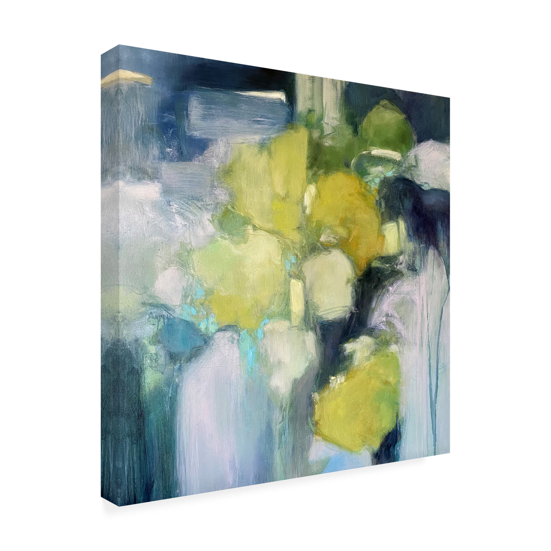 Canvas Wall Art - Julia Purinton 'Forest Bathing' Wall Art for Living Room, Bedroom, or Office D?cor by Trademark Fine Art - 35 x 35 Inches