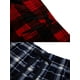 thumbnail image 3 of Paquete de 2 pantalones de pijama de microforro polar ultra cómodos para hombre (juego de 2 piezas) Xemadio CJWUS-6247, 3 of 5
