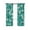 Green, variant on Turquoise Ombre Blackout Curtains, Light Blocking Print Window Curtains, Modern Abstract Art Geometric Rhombus Thermal Insulated Window Drapes for Living Room Kitchen Cafe 2 Panels, 104"W x 52"L
