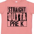 thumbnail image 4 of Inktastic Straight Outta Pre-k Boys or Girls Toddler T-Shirt, 4 of 5