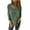 Army Green, variant on HAiming Women's Round Neck Shirts Trendy Solid Long Sleeve Loose Tops Fall Winter Plus Size Casual Pullover Blouses