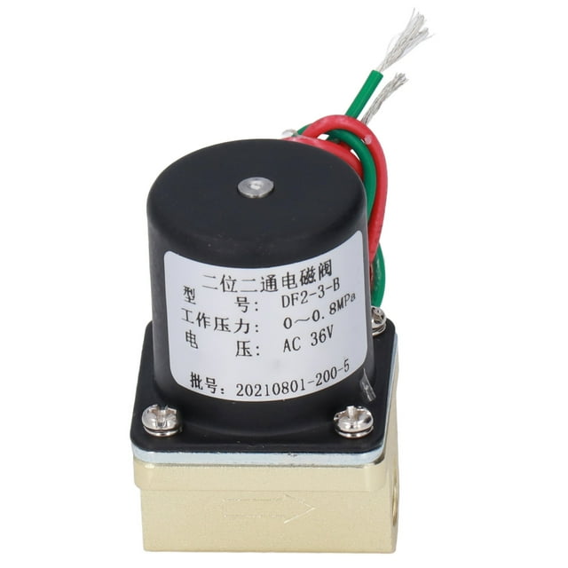 Válvula solenoide de la máquina de soldadura, válvula solenoide válvula solenoide de precisión de latón válvula solenoide eléctrica probada profesionalmente NikouMX herramienta