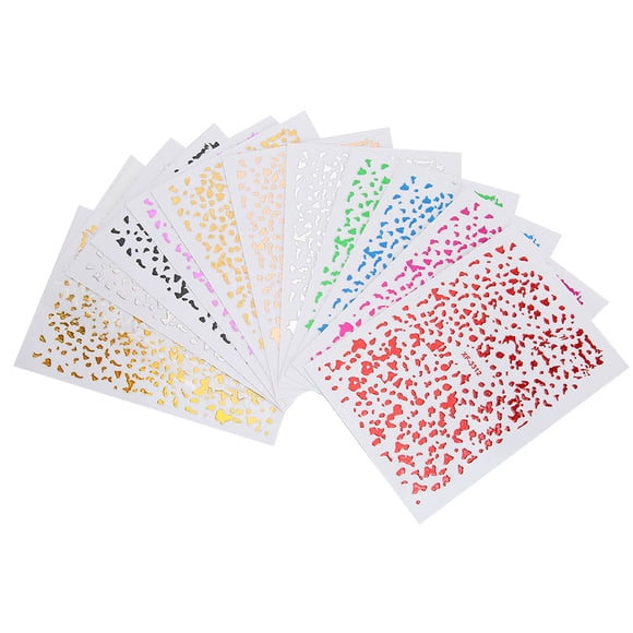 12 pegatinas para decoración de uñas, pegatinas de moda para el hogar, tienda de decoración de uñas.