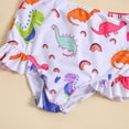thumbnail image 6 of GYRATEDREAM Girls Swimsuits Beach Swimwear Print Bikini Bathing Suit 2 Piece Swimsuits for 2-3 Years, 6 of 9