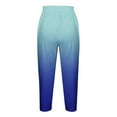 thumbnail image 5 of Alkepwun Capri Leggings for Women Stretchy Gradient Capris Summer Beach Cropped Pants High Waisted Workout Running Yoga Pants, 5 of 5