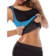 thumbnail image 6 of SAYFUT Women's Hot Sweat Body Shaper Neoprene Sauna Suit Zipper Tank Top Tummy Fat Burner Slimming Vest Weight Loss Shapewear, 6 of 7