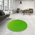 thumbnail image 4 of Ahgly Tapis Rectangulaire Lavable en Machine Intérieur Transitionnel Vert Vif, 7 Pieds x 9 Pieds, 4 of 7