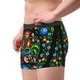 thumbnail image 4 of Naloa Roosters and Flowers Print Mens Underwear - Boxers for Men, Classic Briefs for Men, 4 of 9