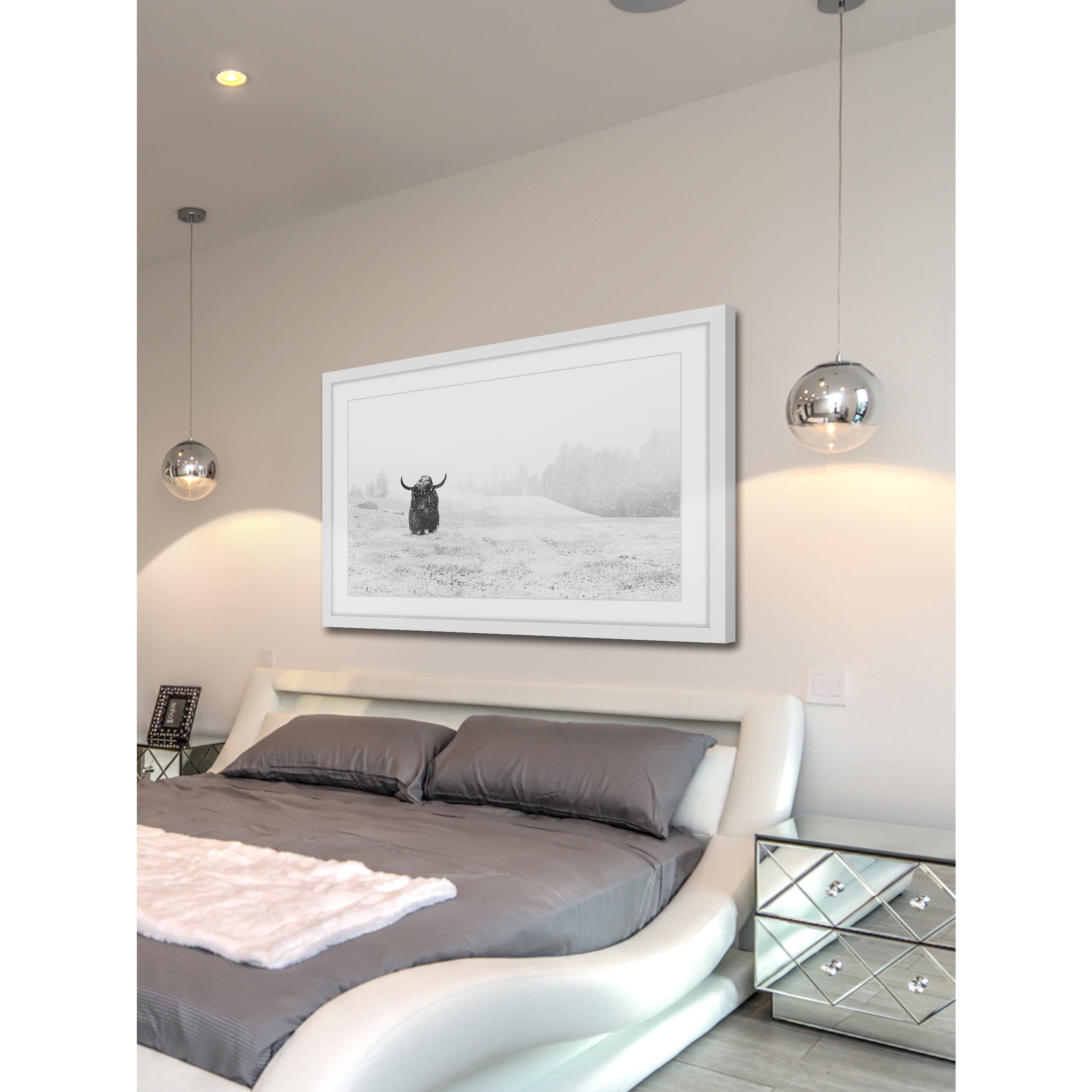 Marmont Hill "Slow Approach" Framed Painting Print