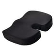 thumbnail image 3 of Cojín de asiento de gel, cojín de asiento de gel que reduce el dolor del coxis, cojín de espuma viscoelástica, logra más, 3 of 8